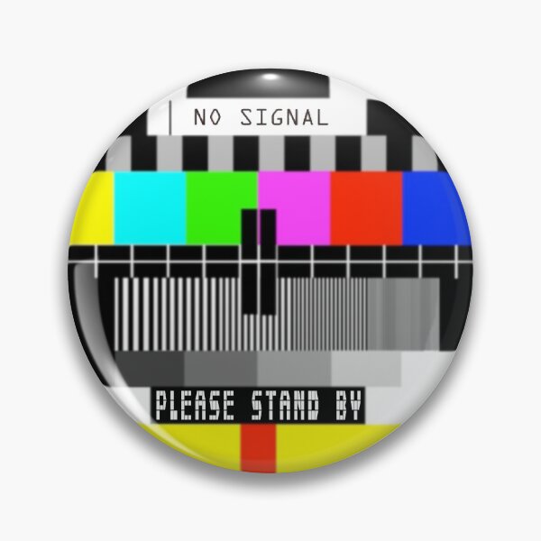 Item preview, No signal Old TV  Screen Funny T-shirts - please stand by Shirt designed and sold by aghlessan.