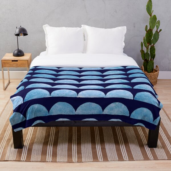 Item preview, Modern abstract geometric pattern semi circle designed and sold by CrisBanana.