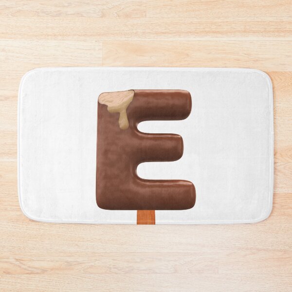 Item preview, E Ice Cream E Letter 3d Alphabet Chocolate designed and sold by HelloFromAja.