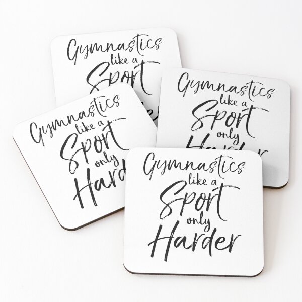Artikelvorschau, Gymnastics Like a Sport Only Harder Gymnastics Quote entworfen und verkauft von TNDesignStudio.