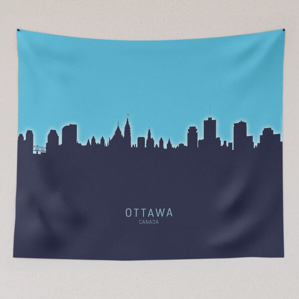 Item preview, Ottawa Canada Skyline designed and sold by ArtPrints.