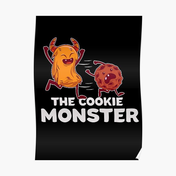 Cookie Monster Posters Redbubble