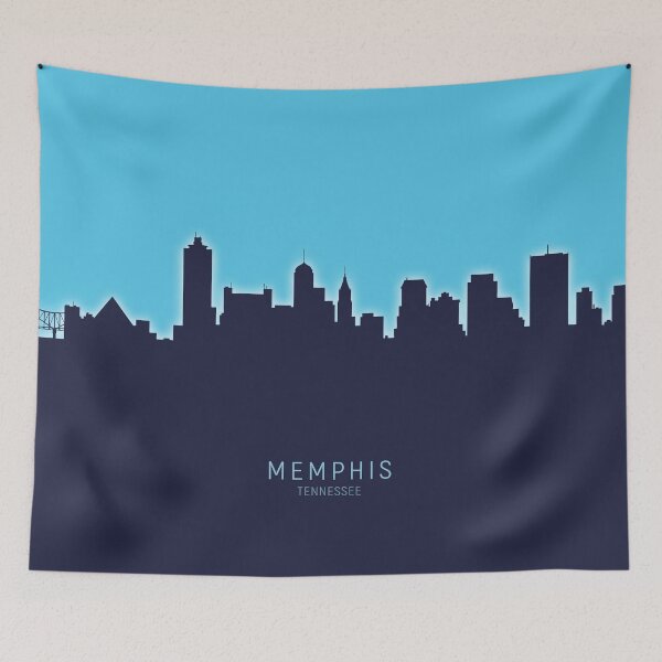 Item preview, Memphis Tennessee Skyline designed and sold by ArtPrints.