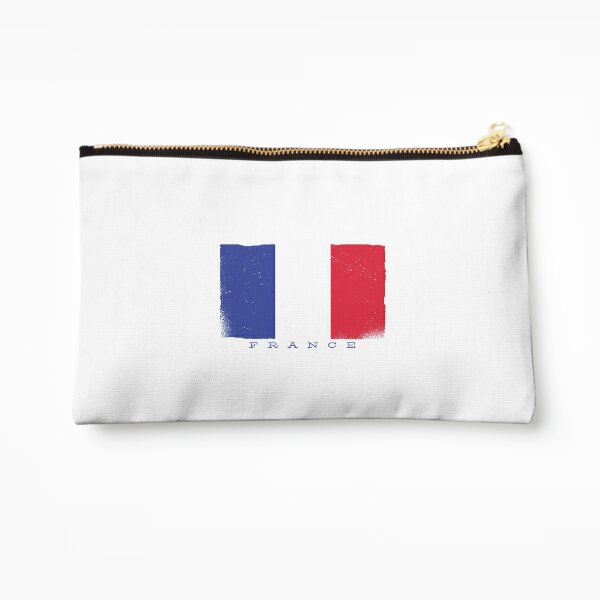 french flag, france flag | Zipper Pouch