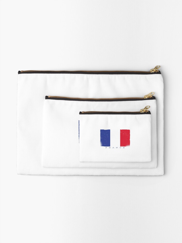french flag, france flag | Zipper Pouch