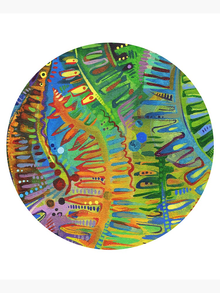 Fern Detail - 2014 by gwennpaints