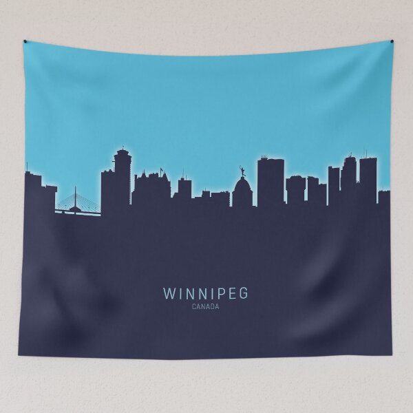 Item preview, Winnipeg Canada Skyline designed and sold by ArtPrints.