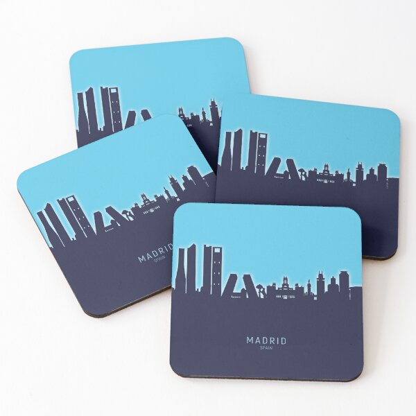 Item preview, Madrid Spain Skyline designed and sold by ArtPrints.