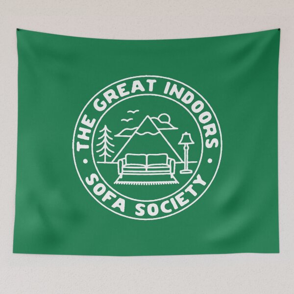 Item preview, The Great Indoors Sofa Society Funny Logo #7 designed and sold by SalahBlt.