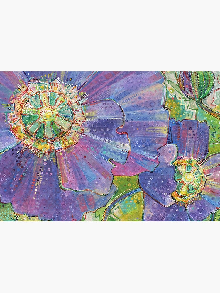 Thumbnail 3 of 3, Journal, Textured Poppy designed and sold by gwennpaints.