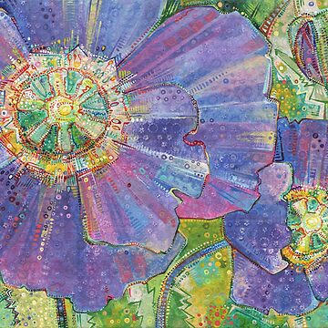 Artwork thumbnail, Textured Poppy by Gwenn Seemel