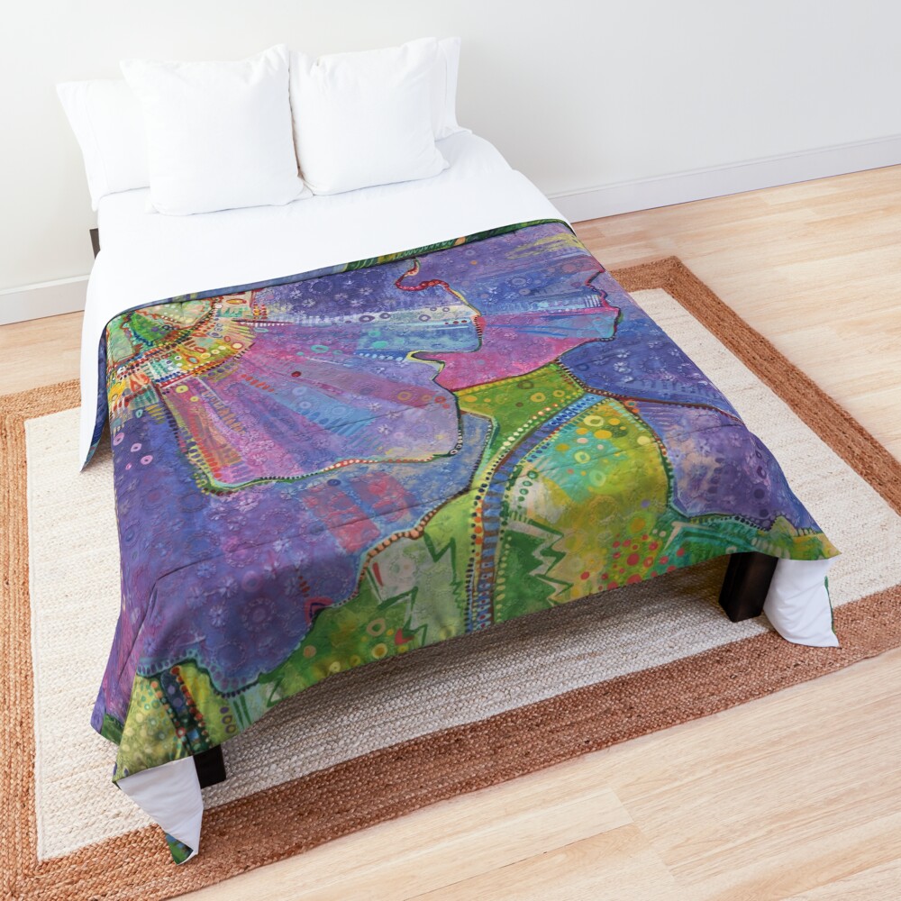 Item preview, Comforter designed and sold by gwennpaints.