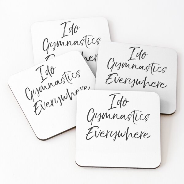 Artikelvorschau, I Do Gymnastics Everywhere Gymnastics Quote entworfen und verkauft von TNDesignStudio.