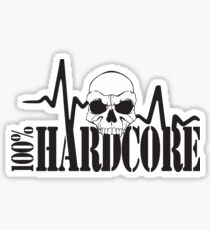 100% Hardcore Sticker