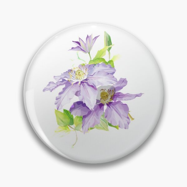 Item preview, Purple Clematis designed and sold by Makanahele.