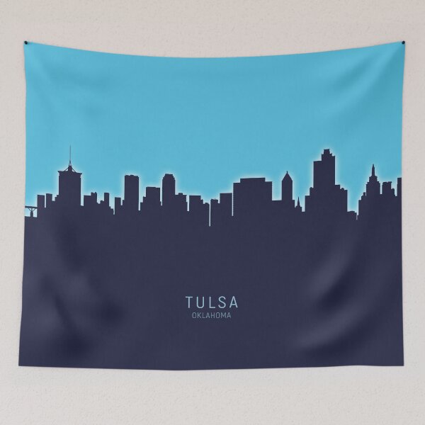 Item preview, Tulsa Oklahoma Skyline designed and sold by ArtPrints.