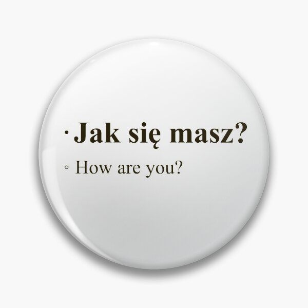 Item preview, Jak się masz? How are you? designed and sold by mn-imagerie.