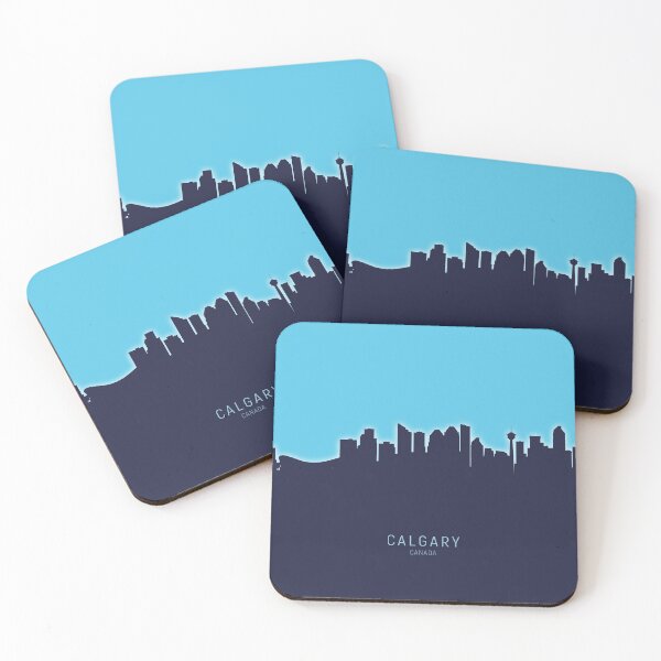Item preview, Calgary Canada Skyline designed and sold by ArtPrints.