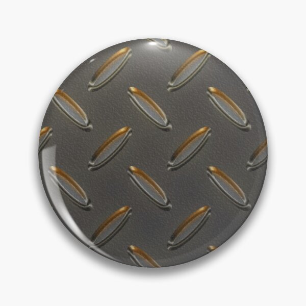 Item preview, Metal - checker plate gold reflections designed and sold by RemainingSpirit.