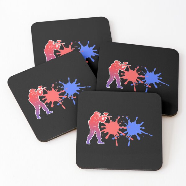 Item preview, Paintball paint blot marker team sport gift designed and sold by redshirtz.