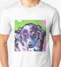 Australian shepherd Aussie Bright colorful Pop Art Unisex T-Shirt
