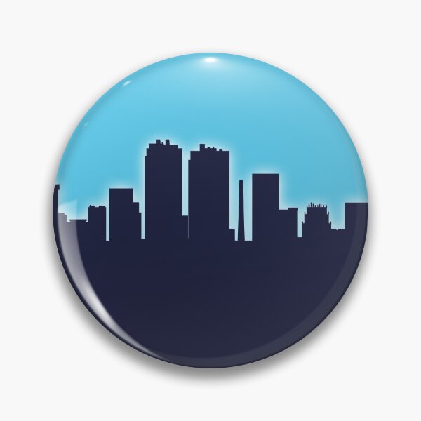 Artikelvorschau, Fort Worth Texas Skyline entworfen und verkauft von ArtPrints.