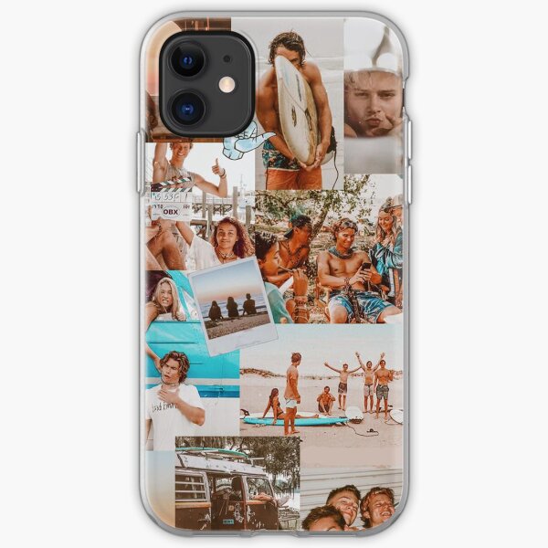 Best Summer Outer Banks Aesthetic Collage iPhone Soft Case