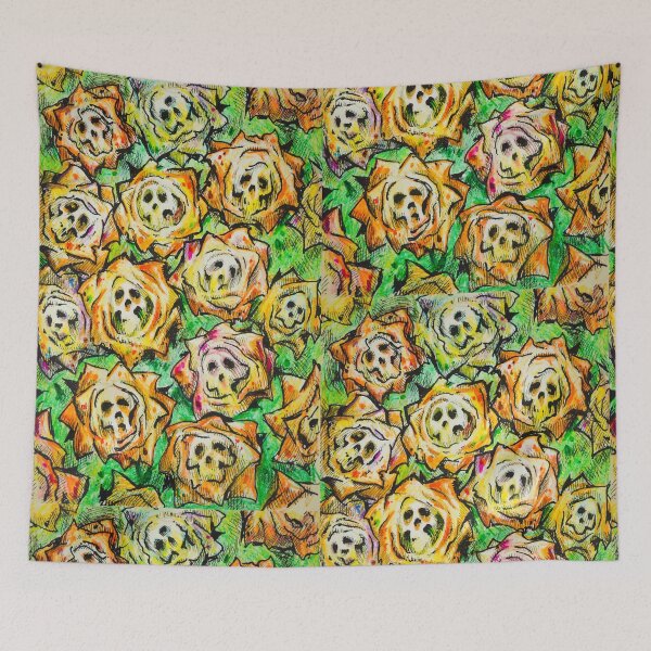Item preview, SkullBlooms designed and sold by LeDormeurDuVol.