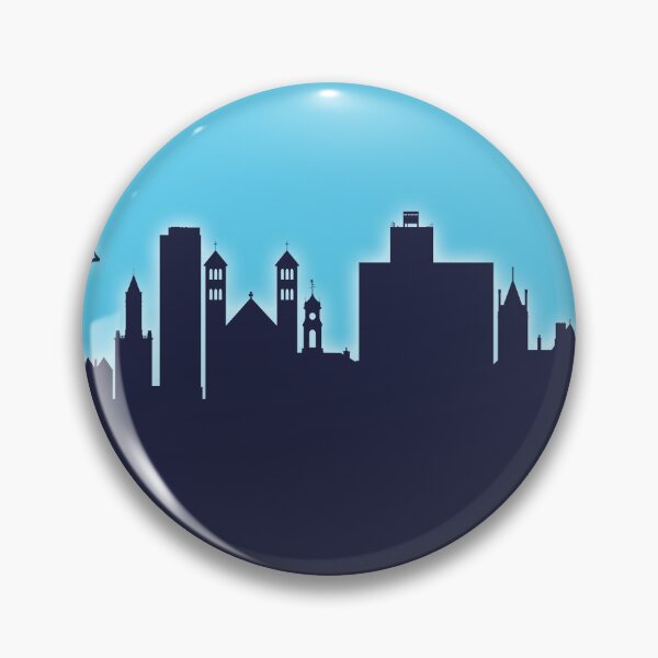 Item preview, Middlesbrough England Skyline designed and sold by ArtPrints.