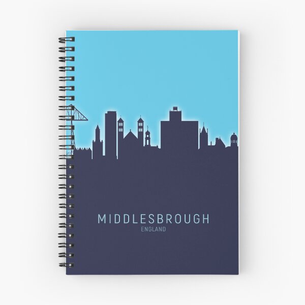 Item preview, Middlesbrough England Skyline designed and sold by ArtPrints.