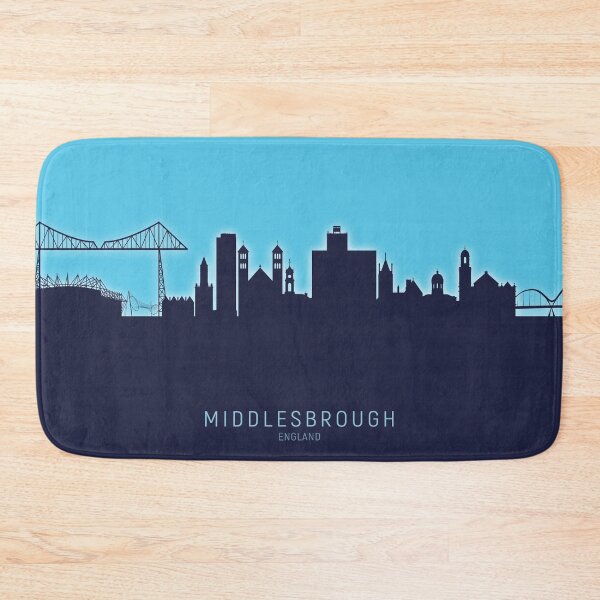 Item preview, Middlesbrough England Skyline designed and sold by ArtPrints.