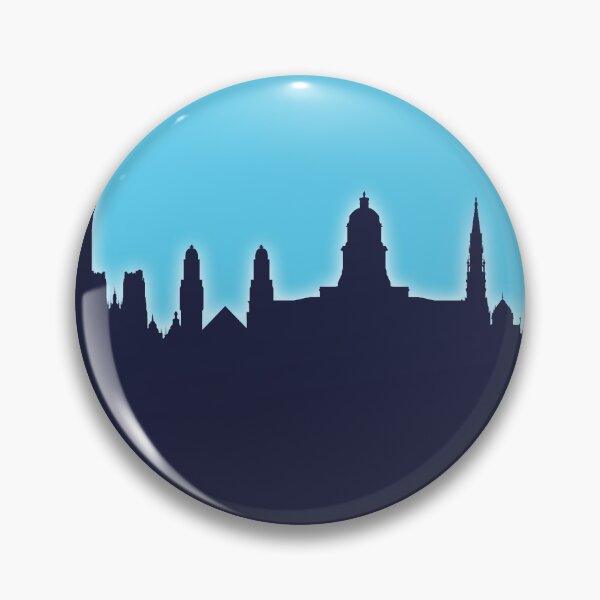 Item preview, Brussels Belgium Skyline designed and sold by ArtPrints.