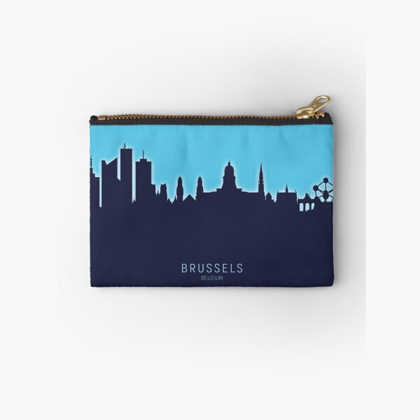 Item preview, Brussels Belgium Skyline designed and sold by ArtPrints.
