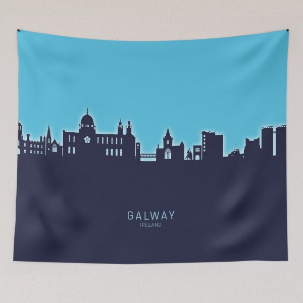 Item preview, Galway Ireland Skyline designed and sold by ArtPrints.