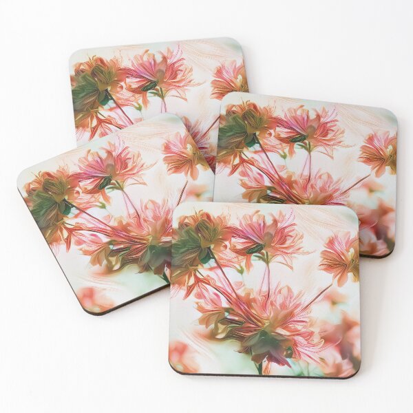 Item preview, Flower Fantasy - Coral designed and sold by Klara Acel.