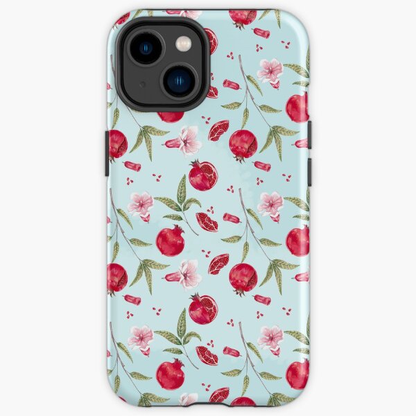 Pomegranate Pattern Funda resistente para iPhone
