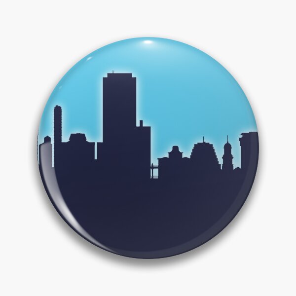 Item preview, Wellington New Zealand Skyline designed and sold by ArtPrints.