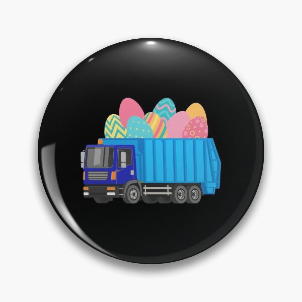 Item preview, Easter Garbage Truck designed and sold by EstelleStar.