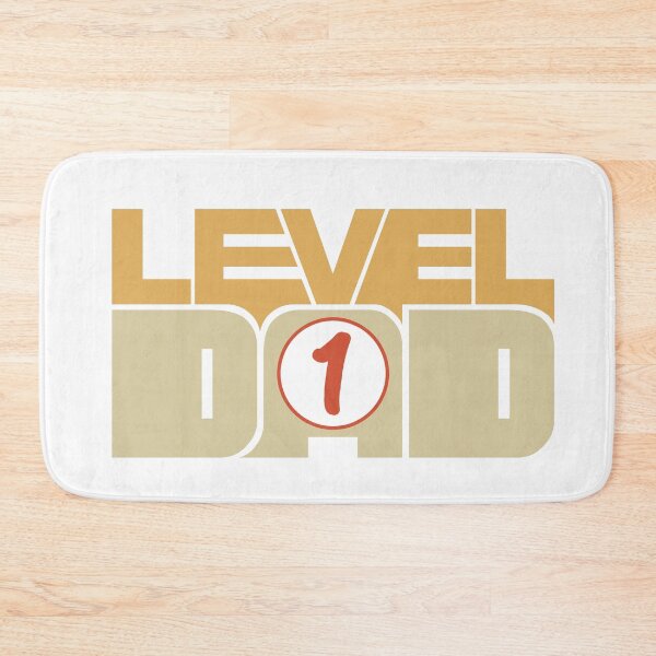 Item preview, Level 1 Dad designed and sold by NerdySherds.