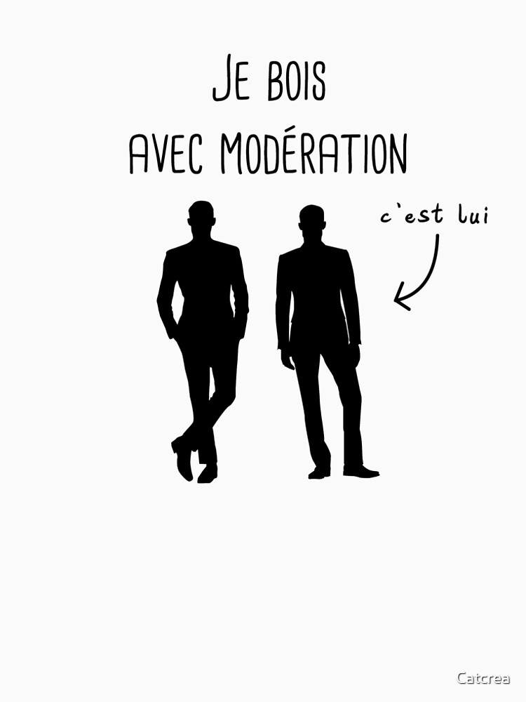 I drink in moderation with him man gift by Catcrea