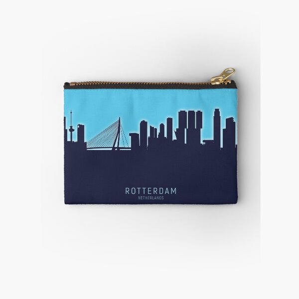 Item preview, Rotterdam The Netherlands Skyline designed and sold by ArtPrints.