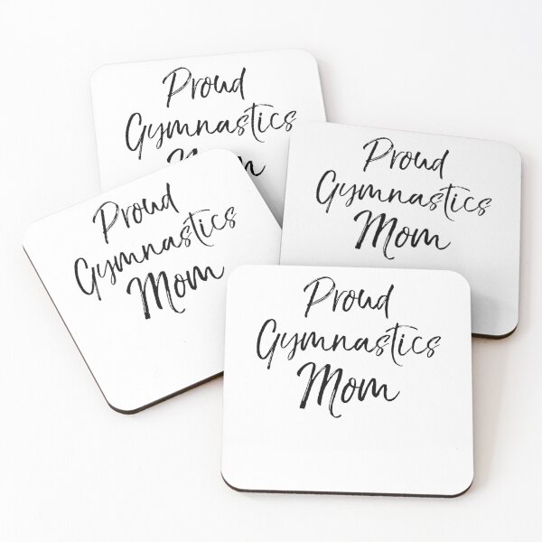 Artikelvorschau, Proud Gymnastics Mom Gymnastics Quote entworfen und verkauft von TNDesignStudio.