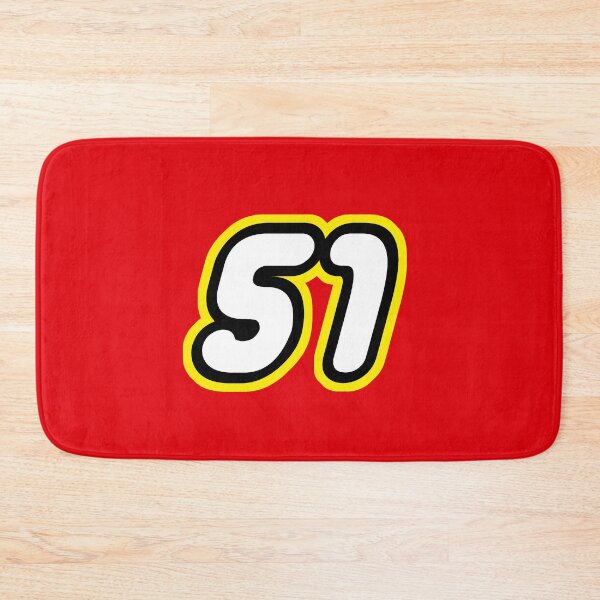 Item preview, Number 51 - retro plastic bricks for birthday designed and sold by Urosek.
