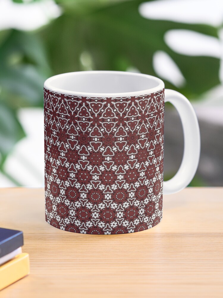 Sindhi Ajrak Pattern Design Coffee Mug for Sale by mrhighsky