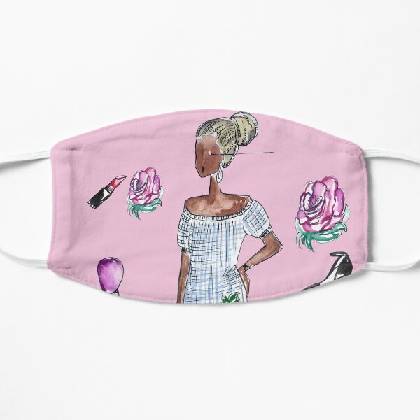 May Fashion Flowers (Pink Edition) Mask