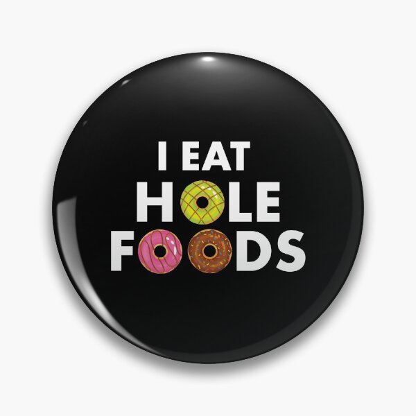 Item preview, Funny Donut Design - I Eat HOLE Foods designed and sold by EstelleStar.