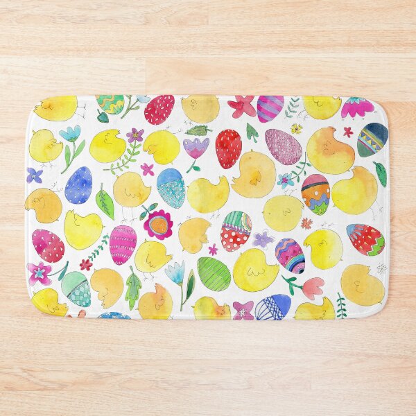 Item preview, Tender chicks illustration | watercolor pattern | alis| eastern pattern designed and sold by alisonsadler.