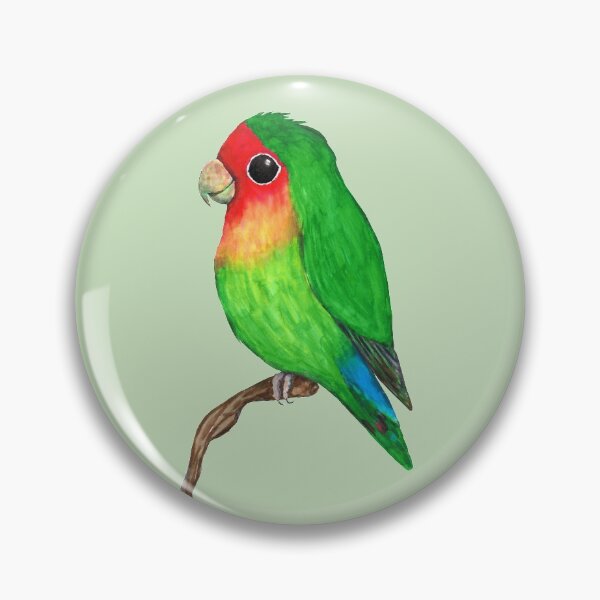 Item preview, Very cute peach faced lovebird designed and sold by Bwiselizzy.