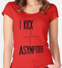 Kick Asymptote Women's Fitted Scoop T-Shirt