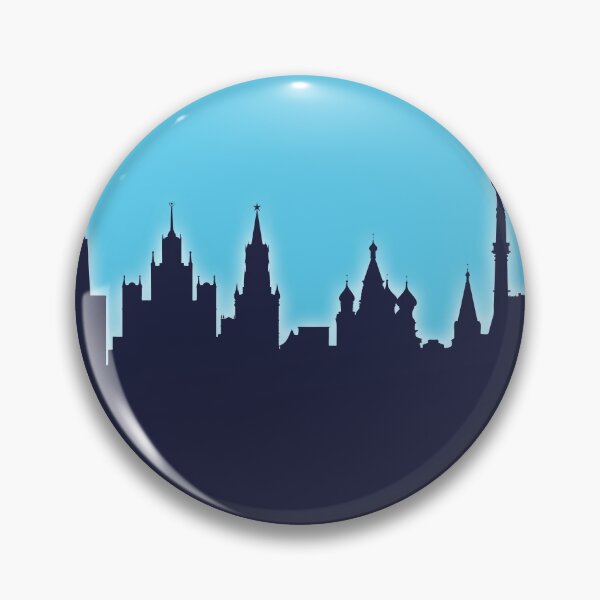 Artikelvorschau, Moscow Russia Skyline entworfen und verkauft von ArtPrints.